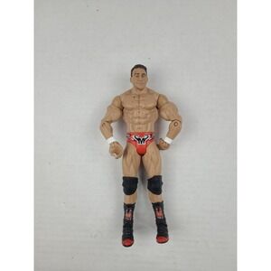 WWE Chris Masters Mattel Basic‎ Series 8 Wrestling Action Figure Red Scuffs Tna